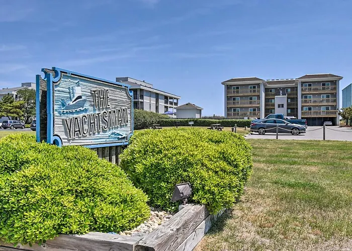Beachfront Nags Head Condo With Private Balcony!