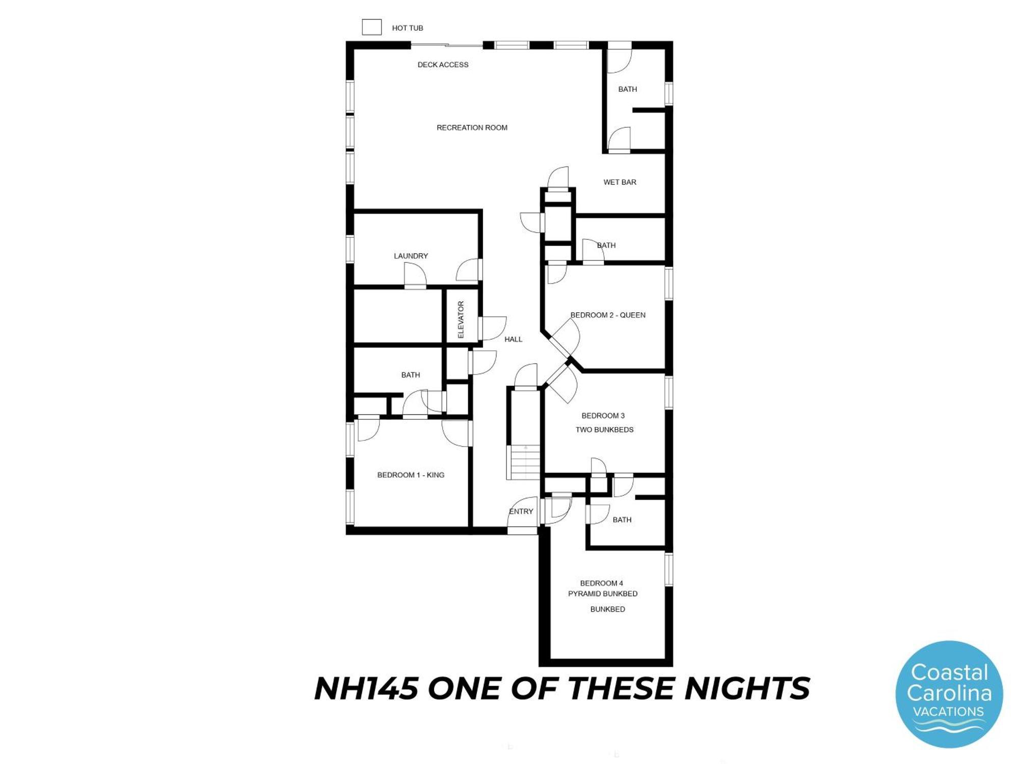 Holiday home Nh145 One Of These Nights *