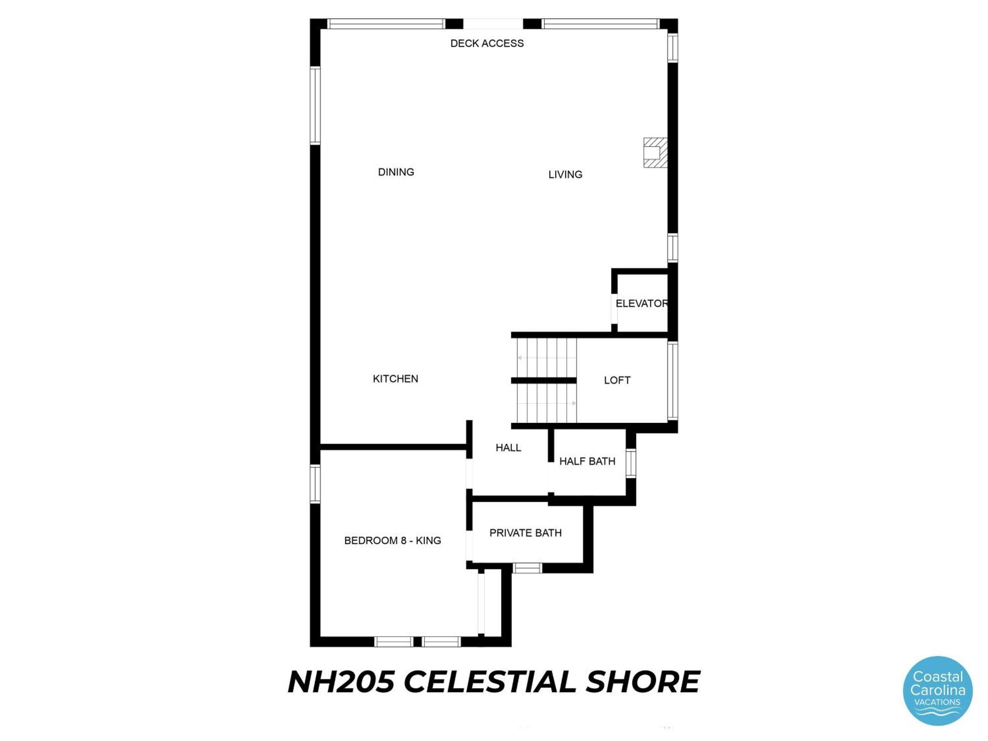 Holiday home Nh205 Celestial Shore Nags Head