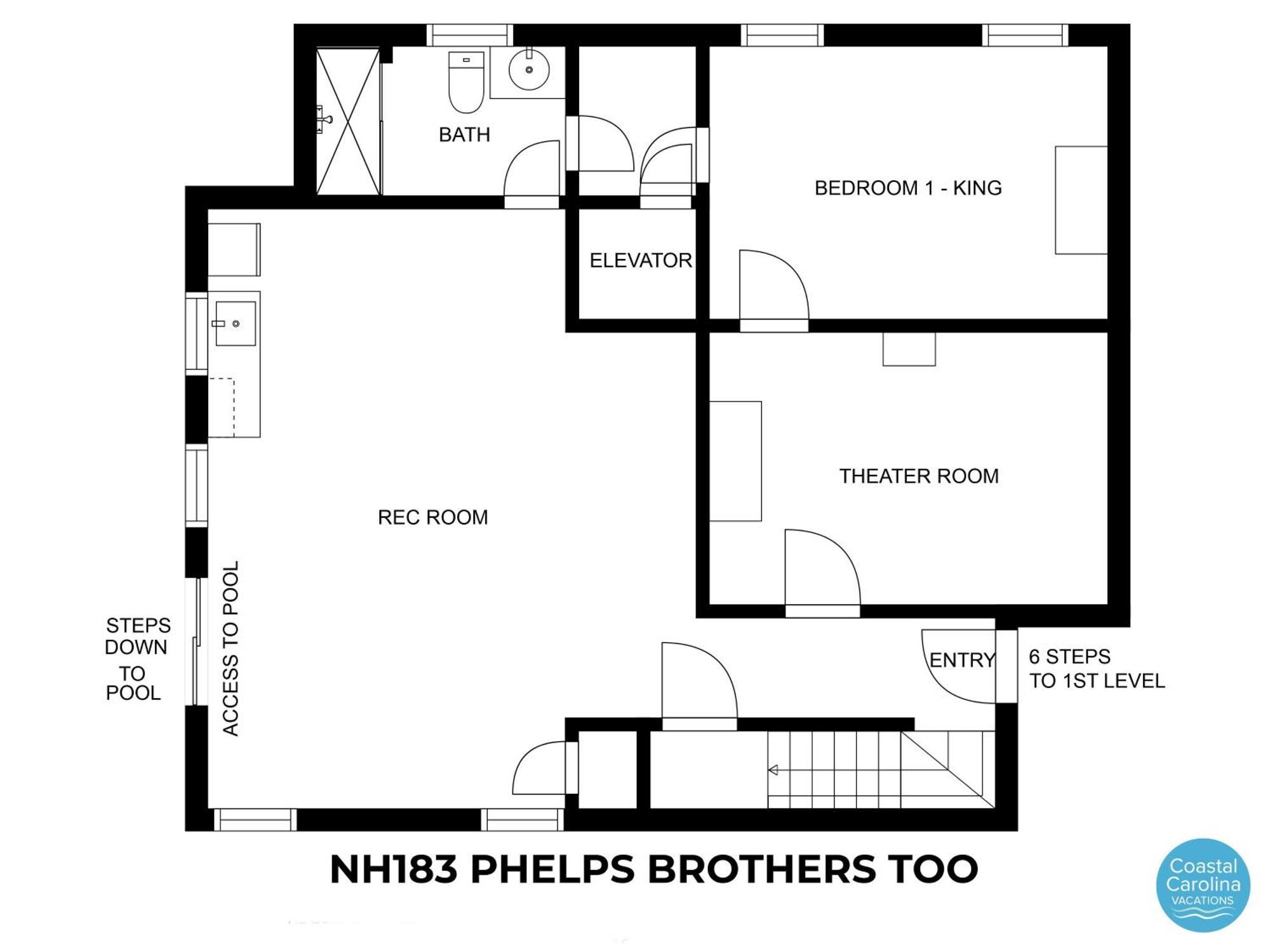 Nh183 Phelps Brothers Too Holiday home Nags Head