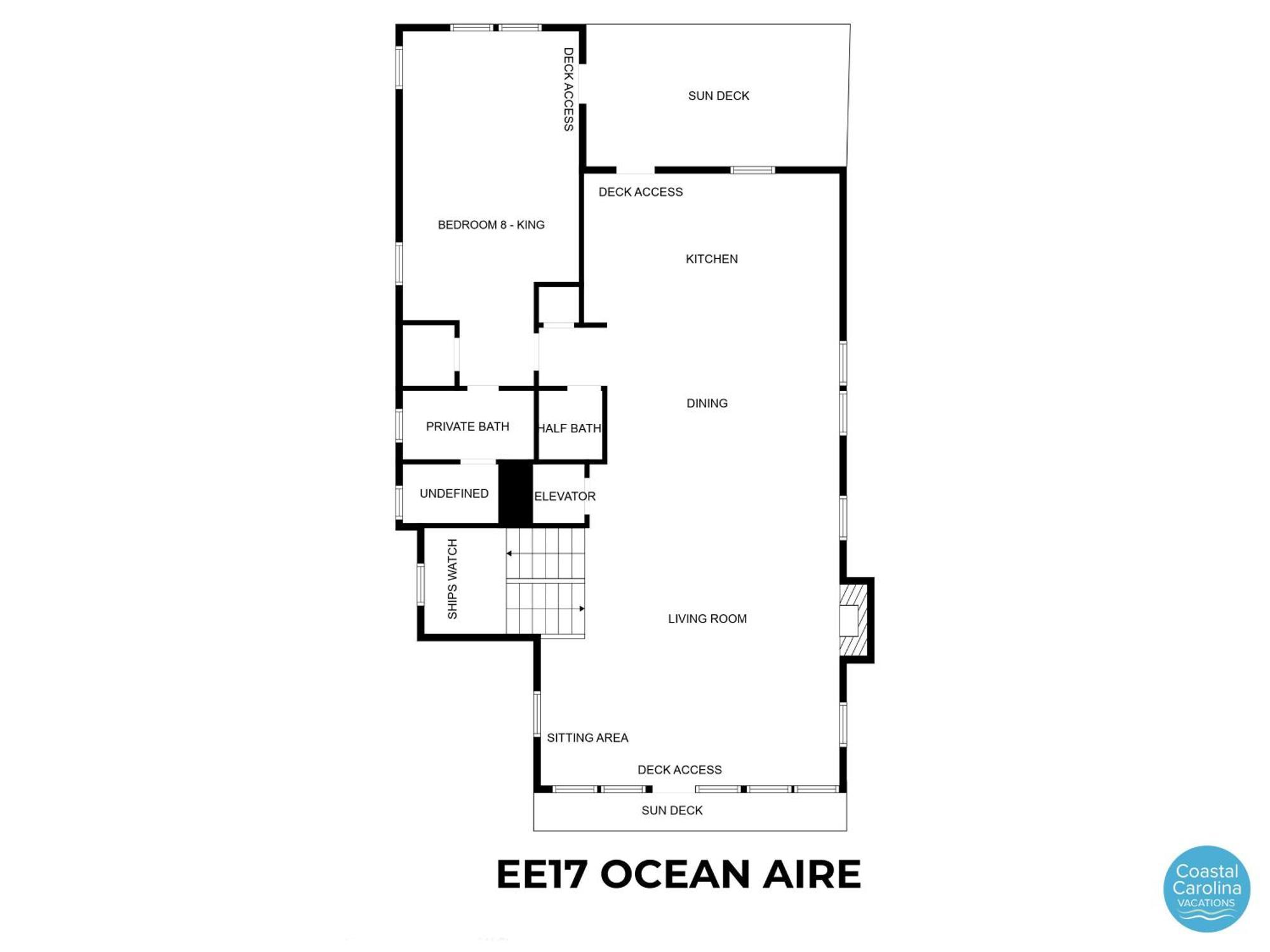 Ee17 Ocean Aire Nags Head