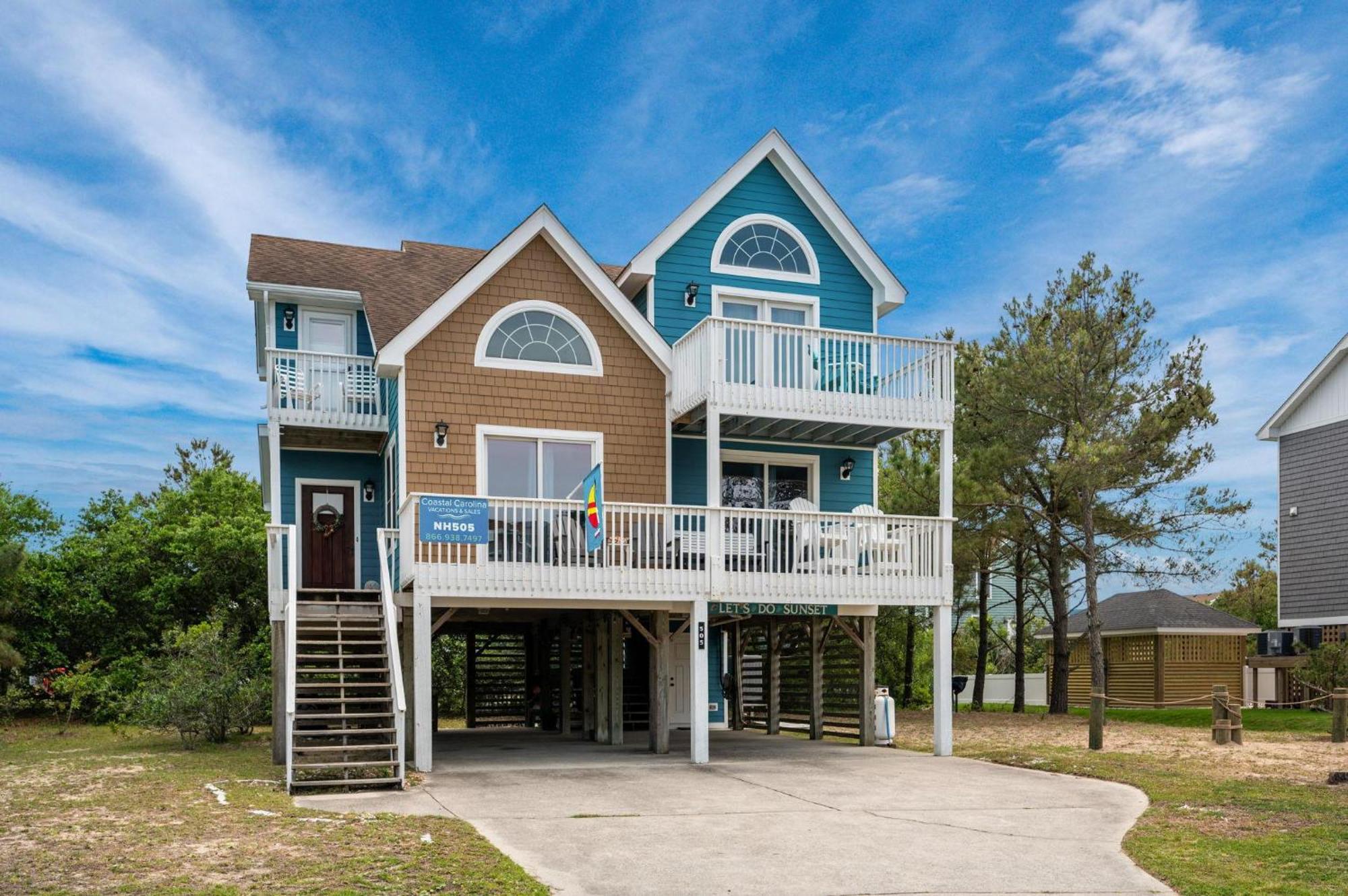 Nh505 Let's Do Sunset Holiday home Nags Head