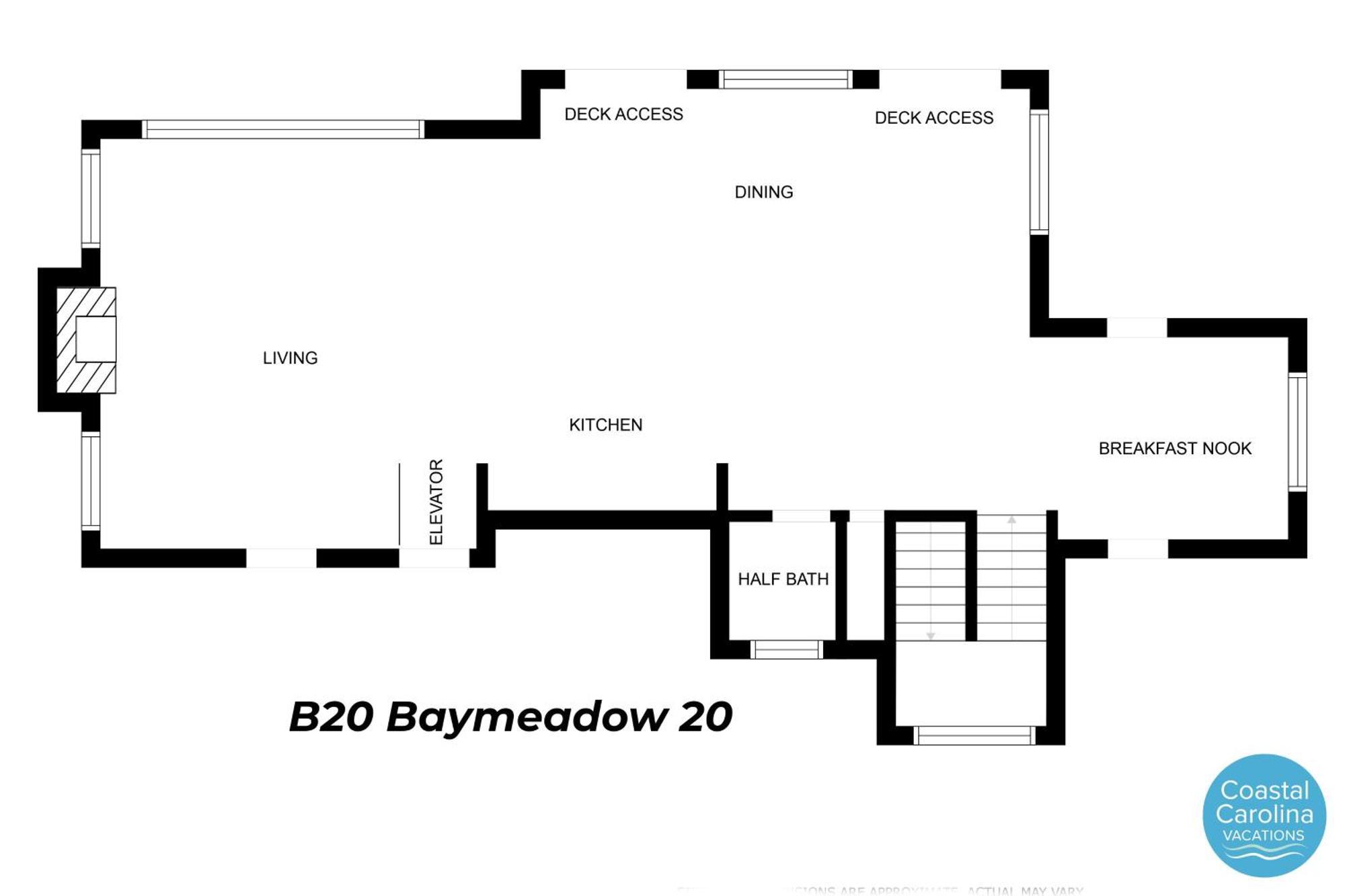 Holiday home B20 Bay Meadow 20 Nags Head