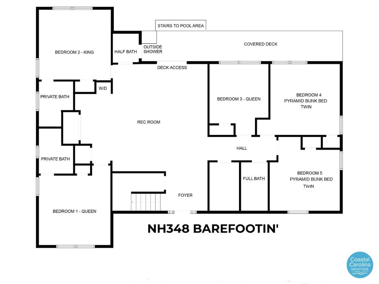 Holiday home Nh348 Barefootin' Nags Head