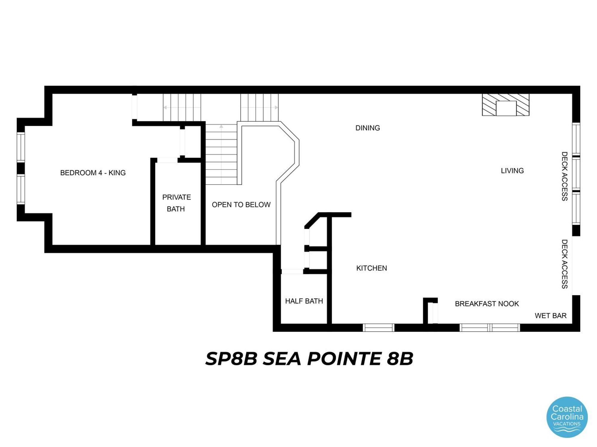 Holiday home Sp8b Sea Pointe 8b Nags Head