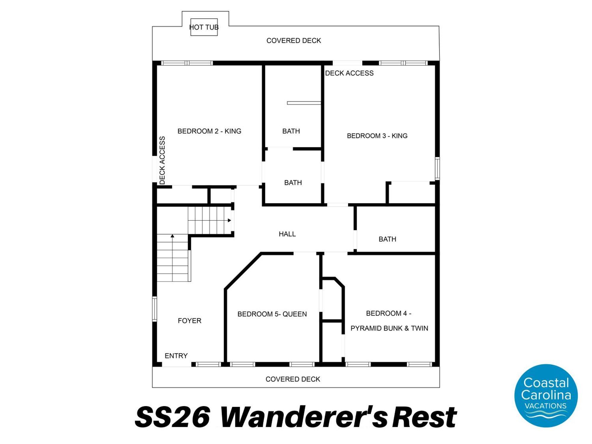 Ss26 Wanderer's Rest Holiday home Nags Head