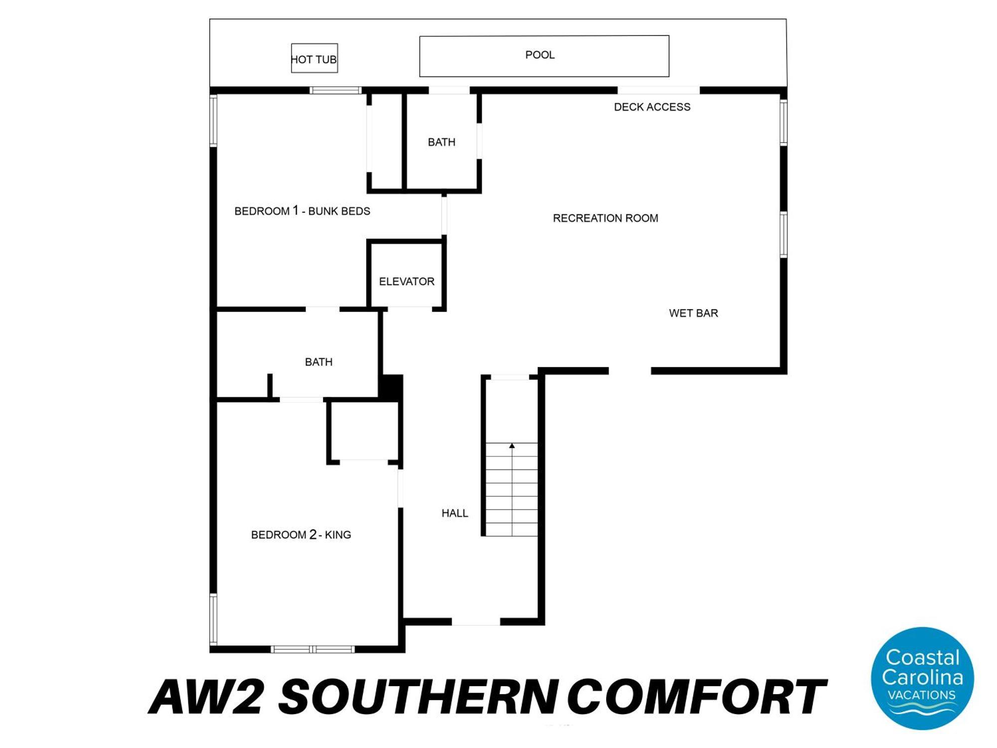 Aw2 Southern Comfort Holiday home *