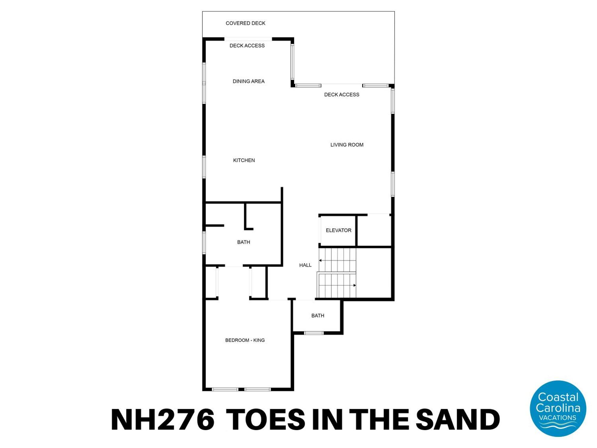 Holiday home Nh276 Toes In The