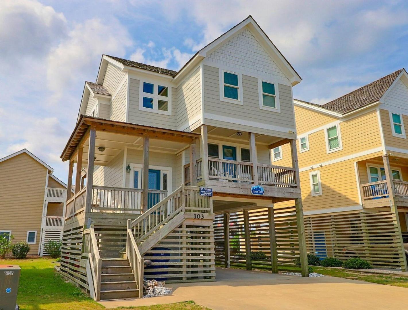 6156 Family Tides 2 Min Walk To Hot Tub Nags Head