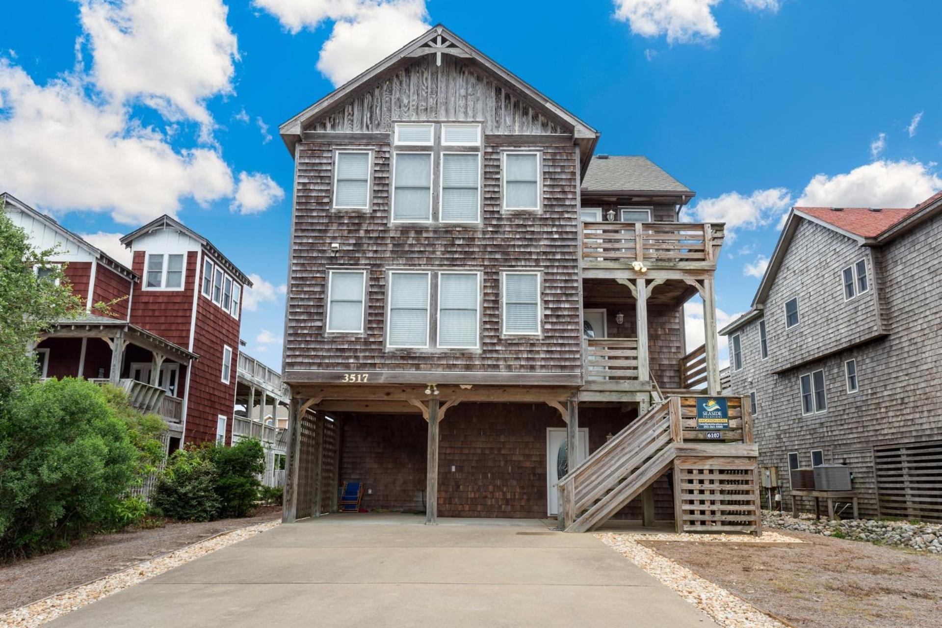 6107 No Wake Zone 4 Min Walk To Pool Holiday home Nags Head