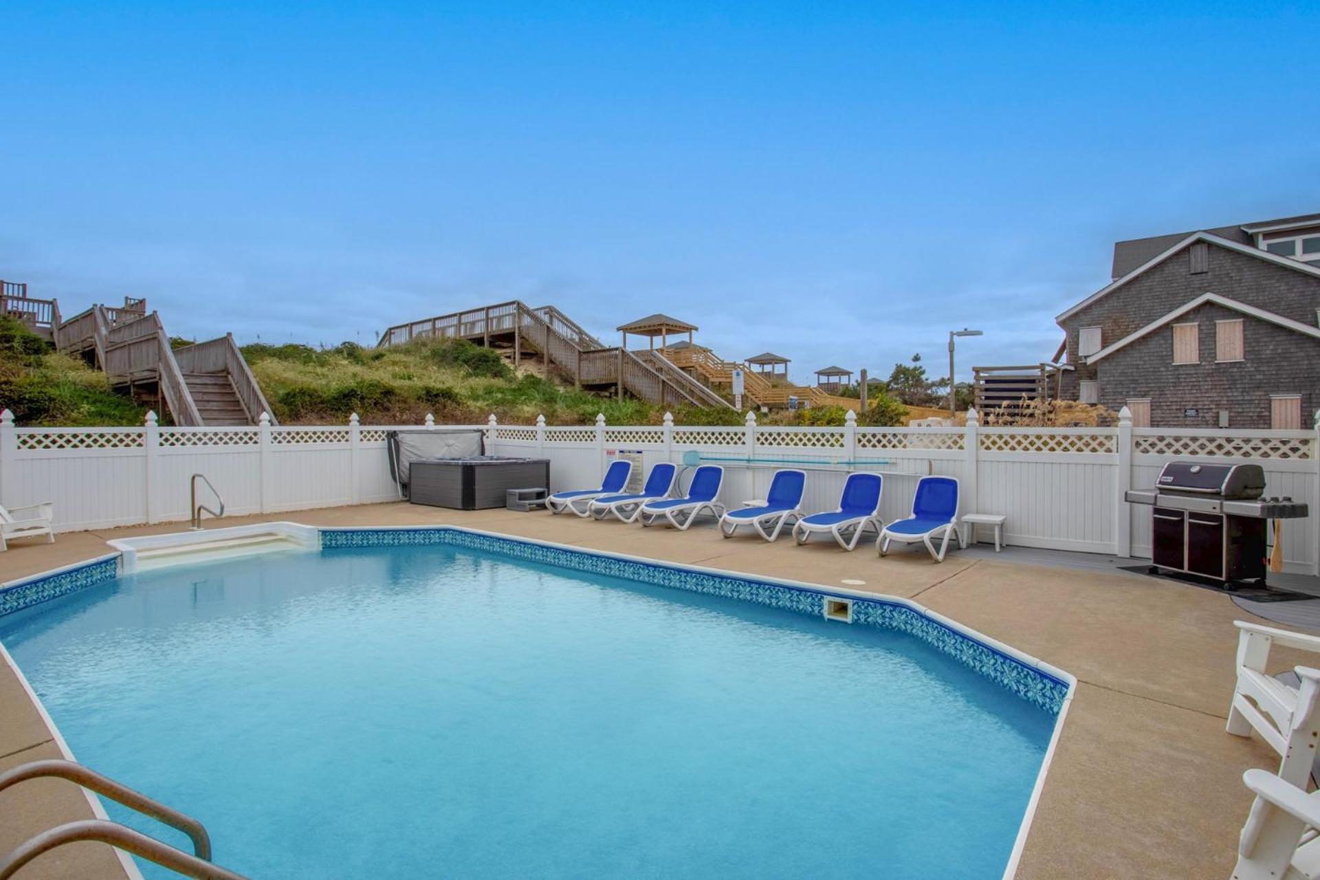 Just Fab 8 Bedrooms Oceanfront Luxury Saltwater Pool Elevator Game Nags Head