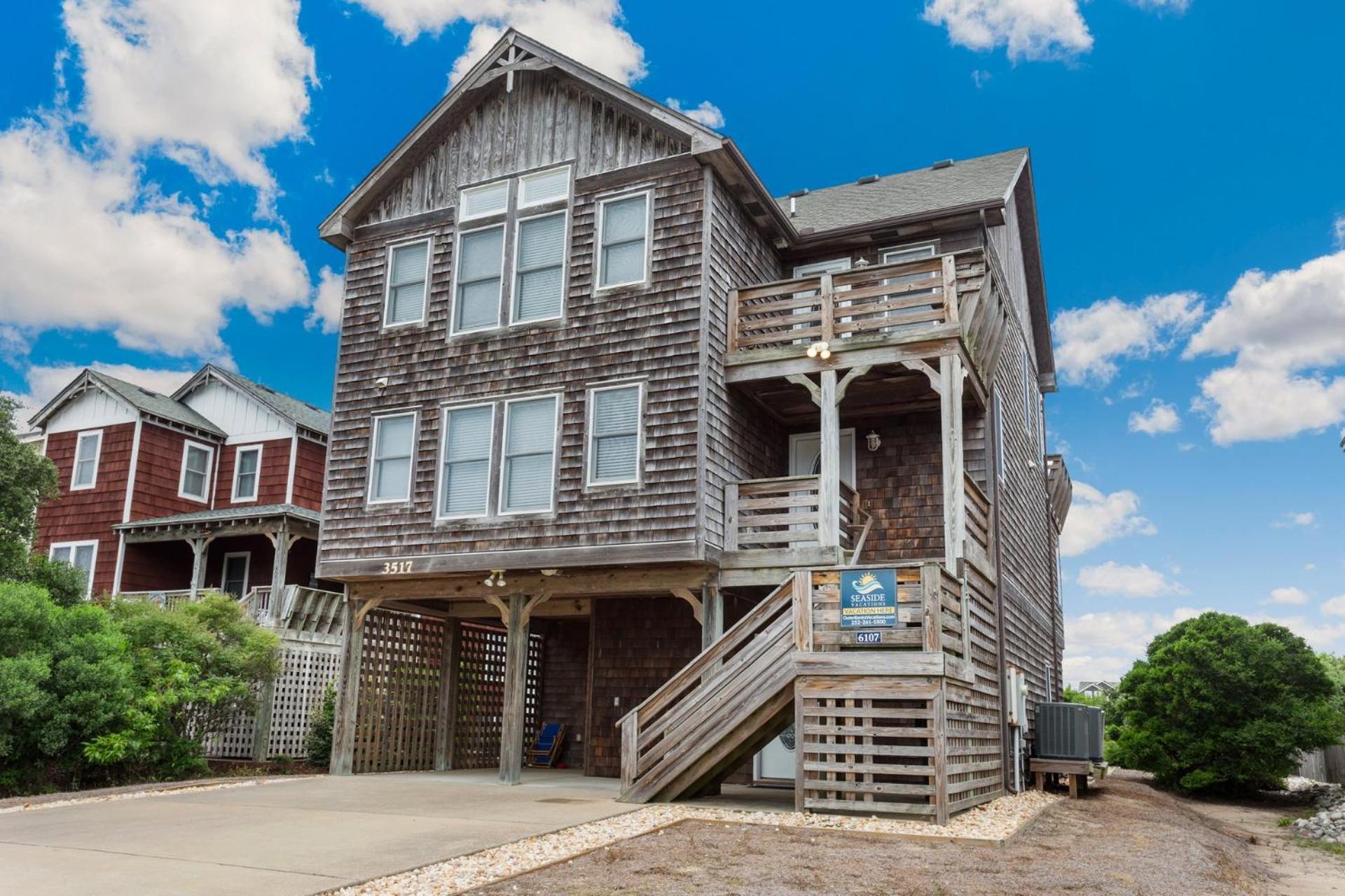 6107 No Wake Zone 4 Min Walk To Pool Holiday home Nags Head