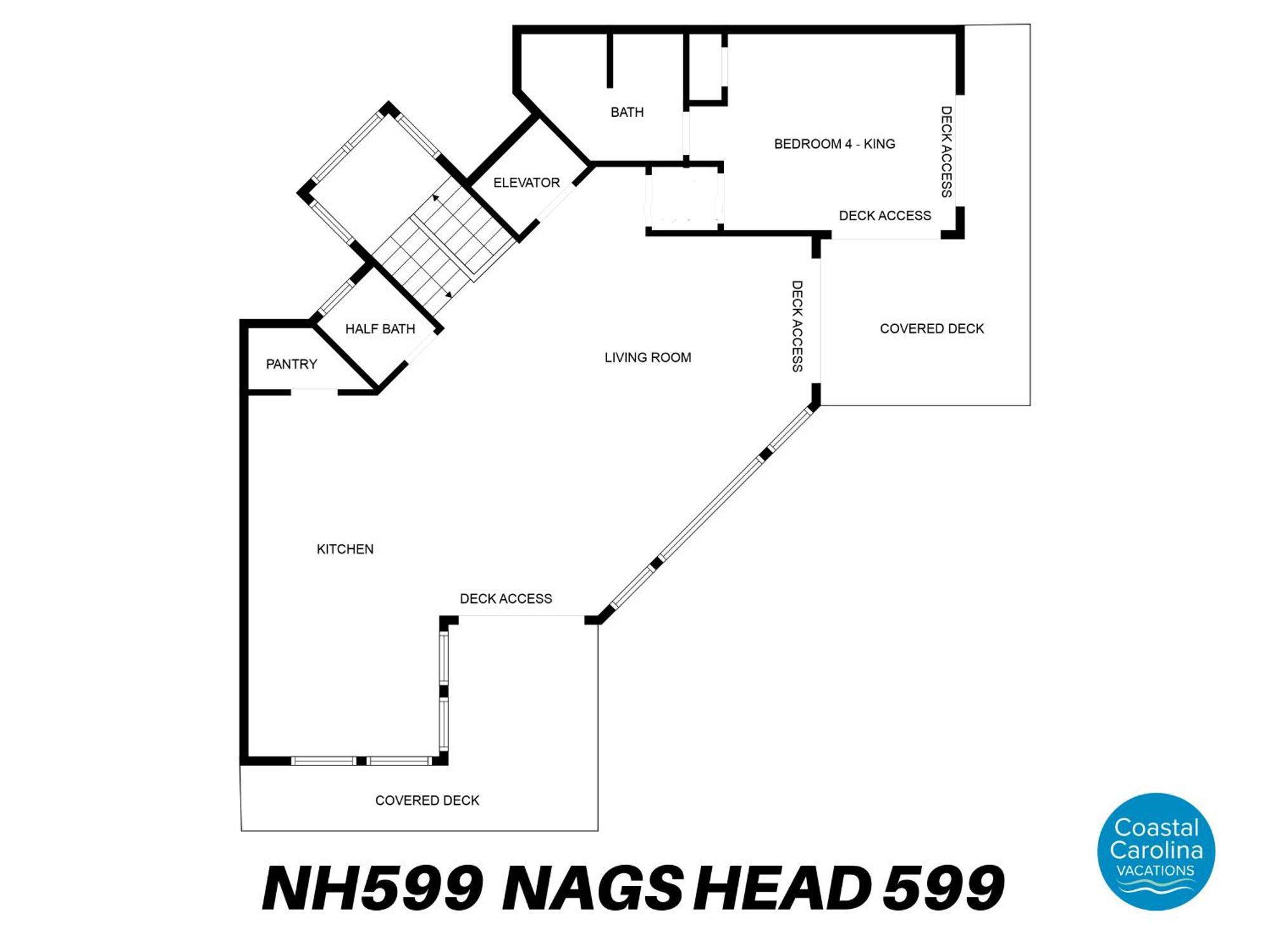 Holiday home Nh599 599 Nags Head