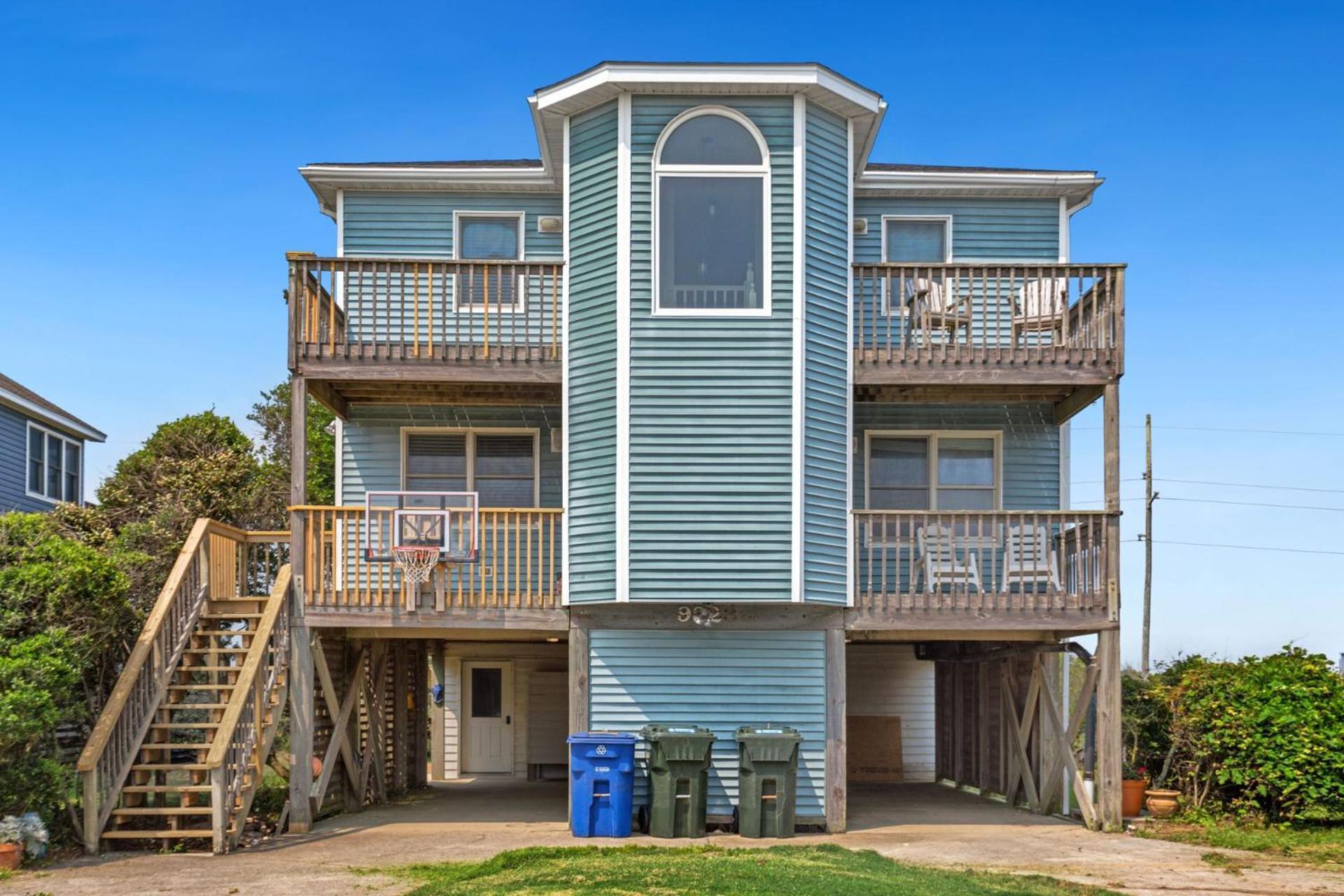 Holiday home 7074 Seashells And Sunsets 3 Min Walk To Nags Head