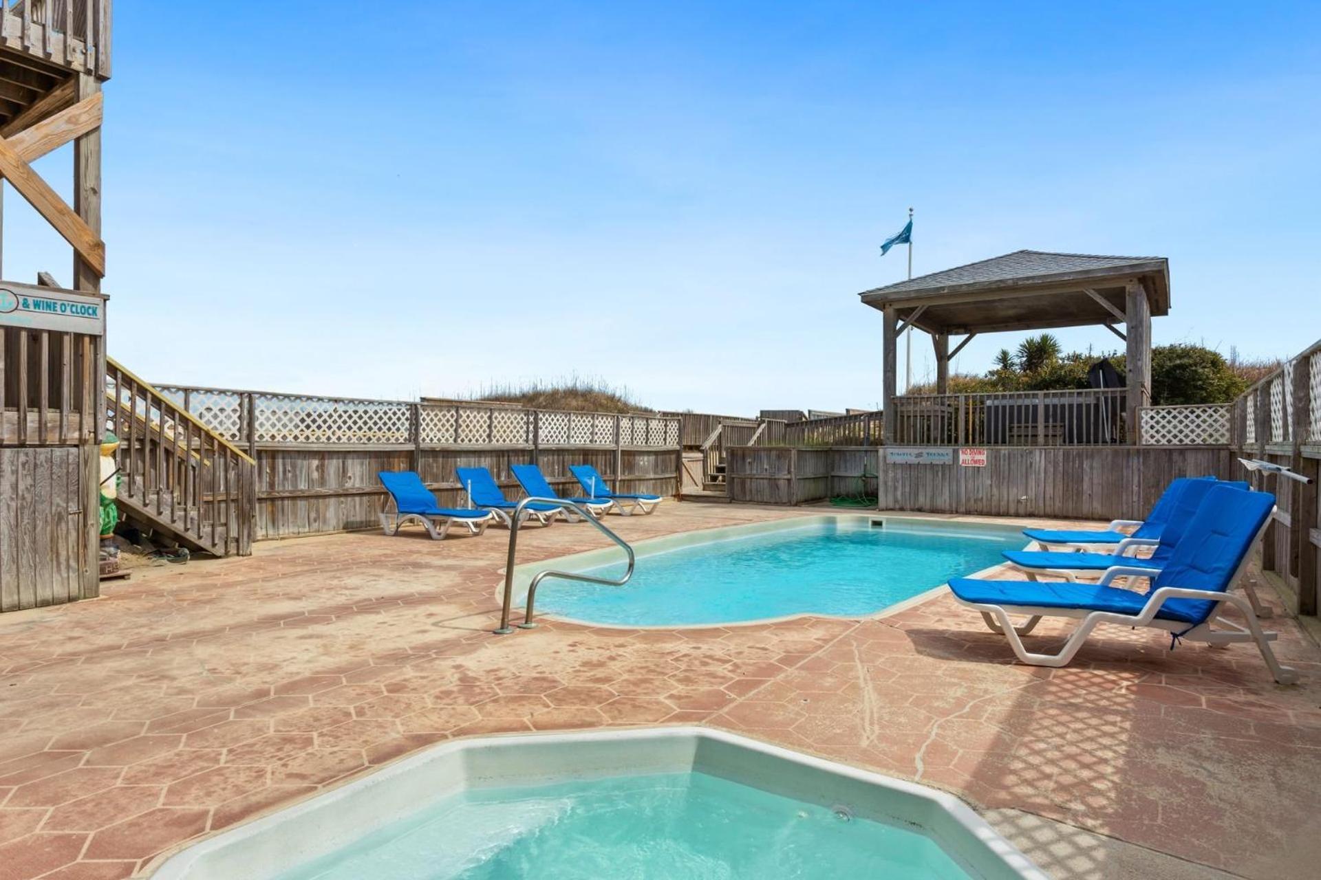 7005 Obx Attitude Oceanfront Pool * Nags Head