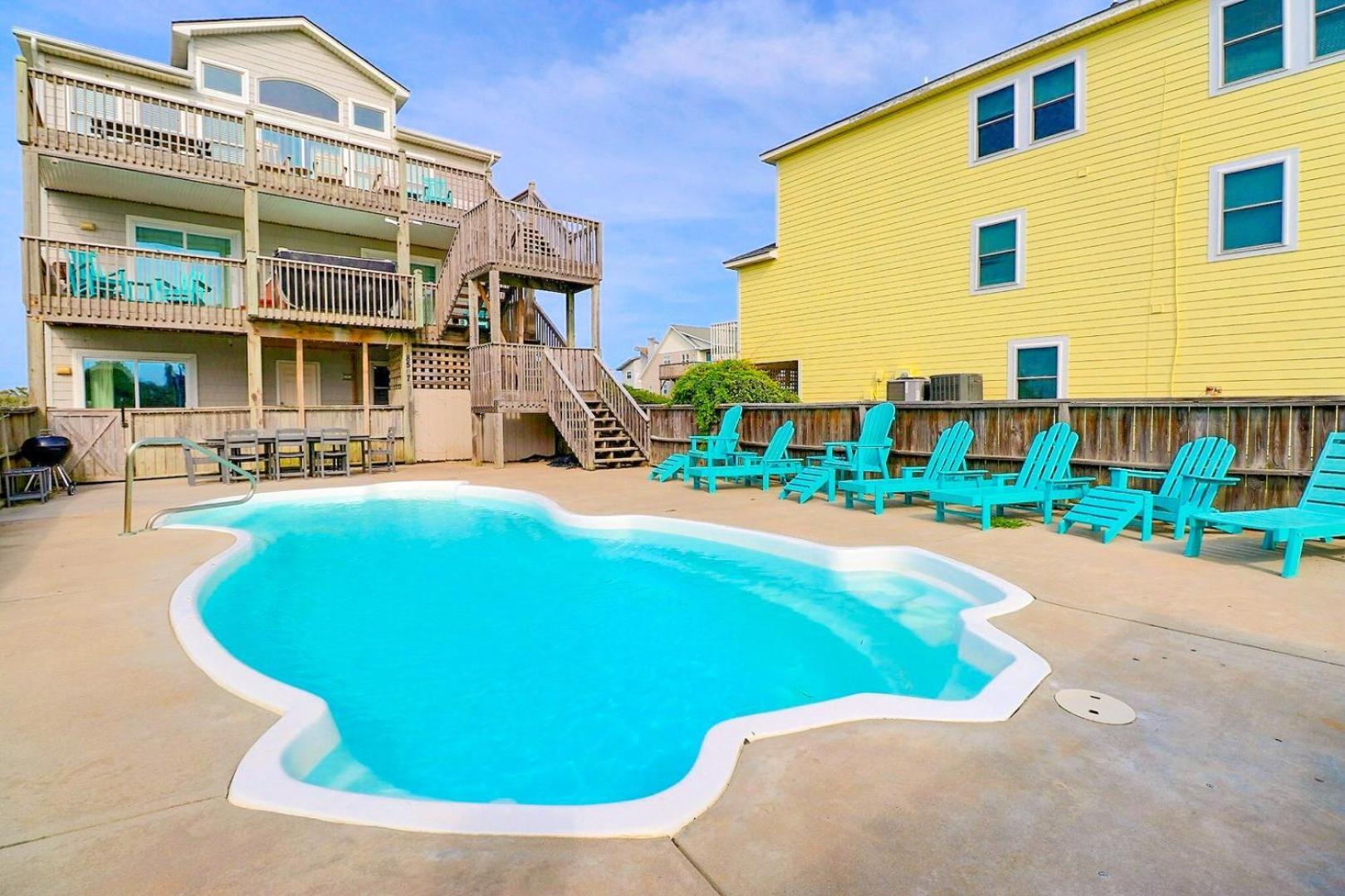 7030 Explorers Beacon Oceanfront Poolhot Tub * Nags Head