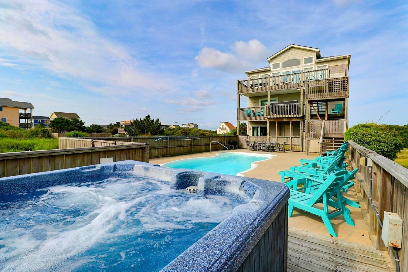 Holiday home 7030 Explorers Beacon Oceanfront Poolhot Tub Nags Head