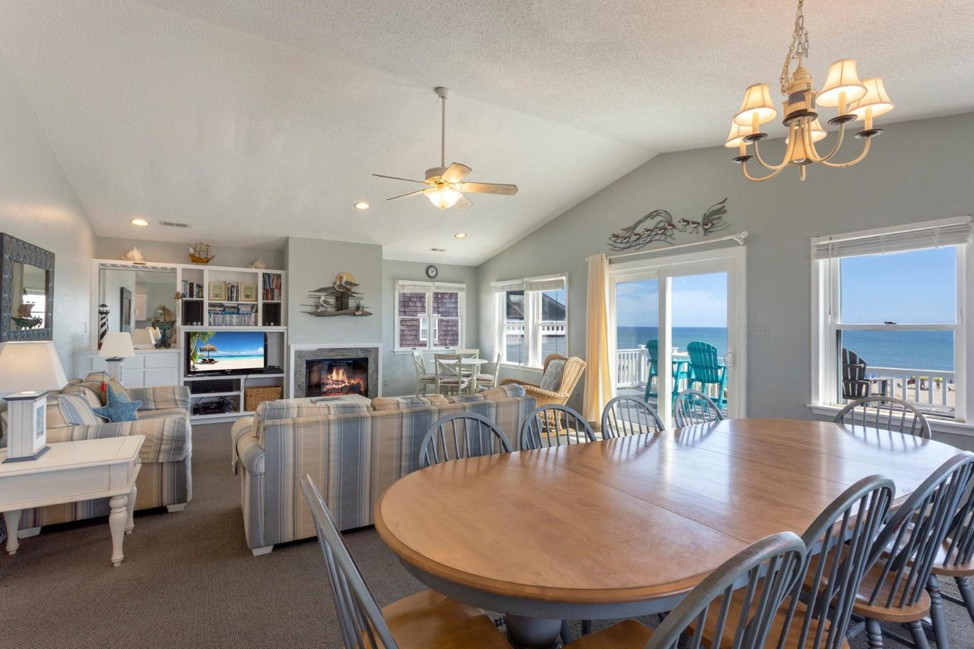 7083 Ocean Haven Oceanfront Hot Tub Nags Head