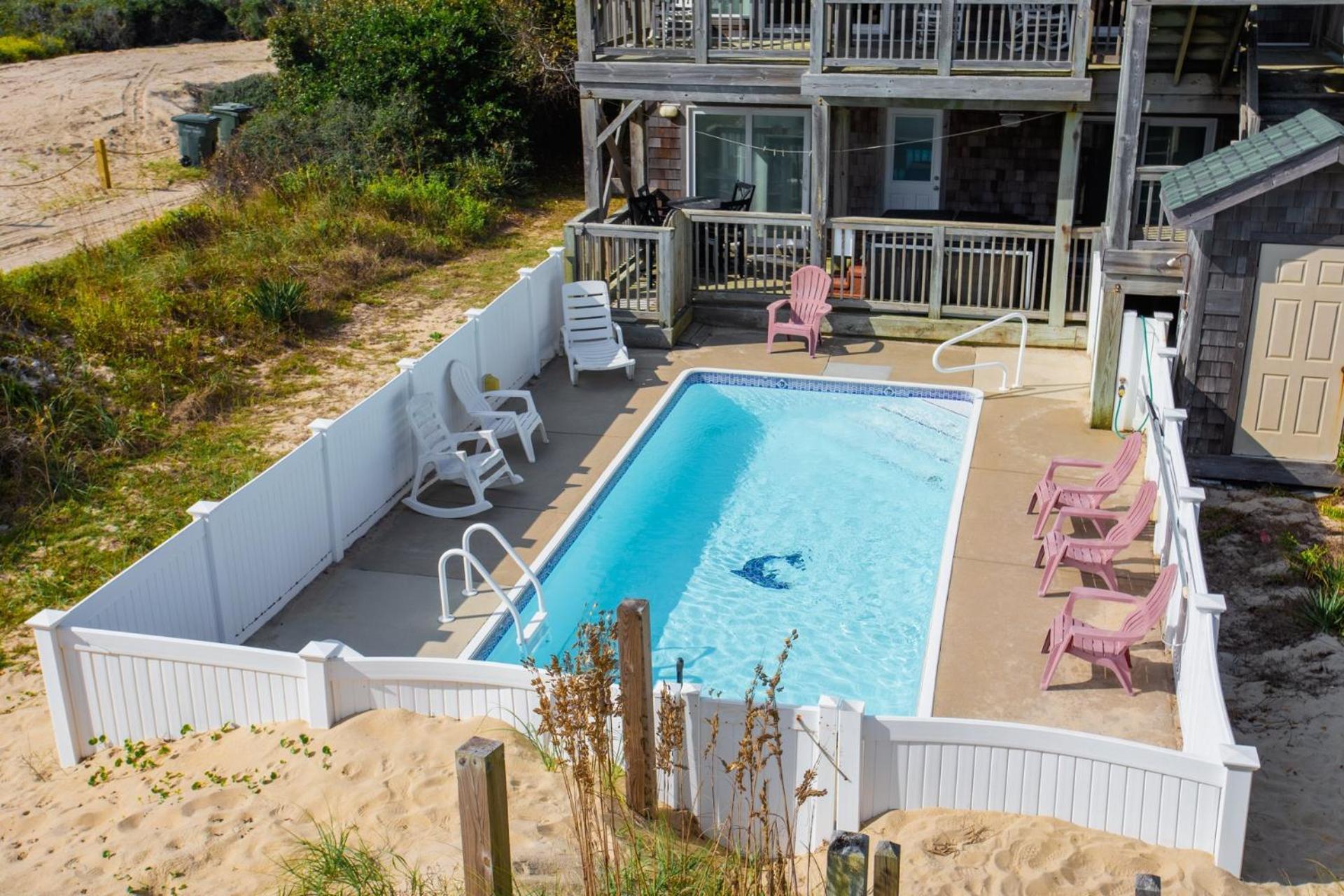7076 Jmj Seascape Oceanfront Pool Hot Tub * Nags Head