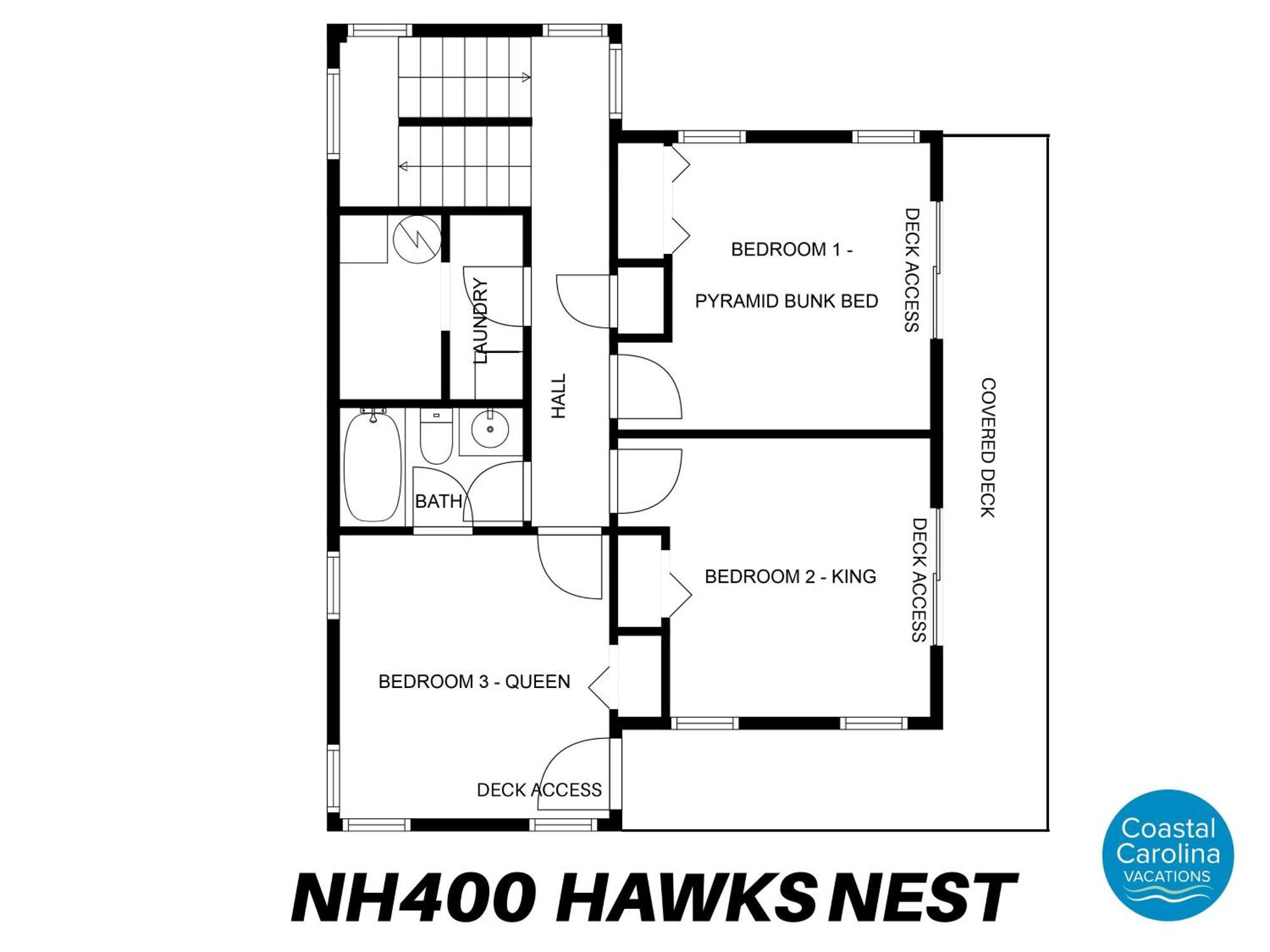 Nh400 Hawk's Nest * Nags Head