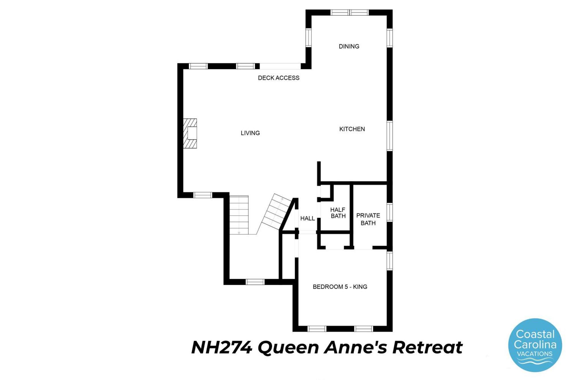 Holiday home Nh274 Queen Anne's Retreat *