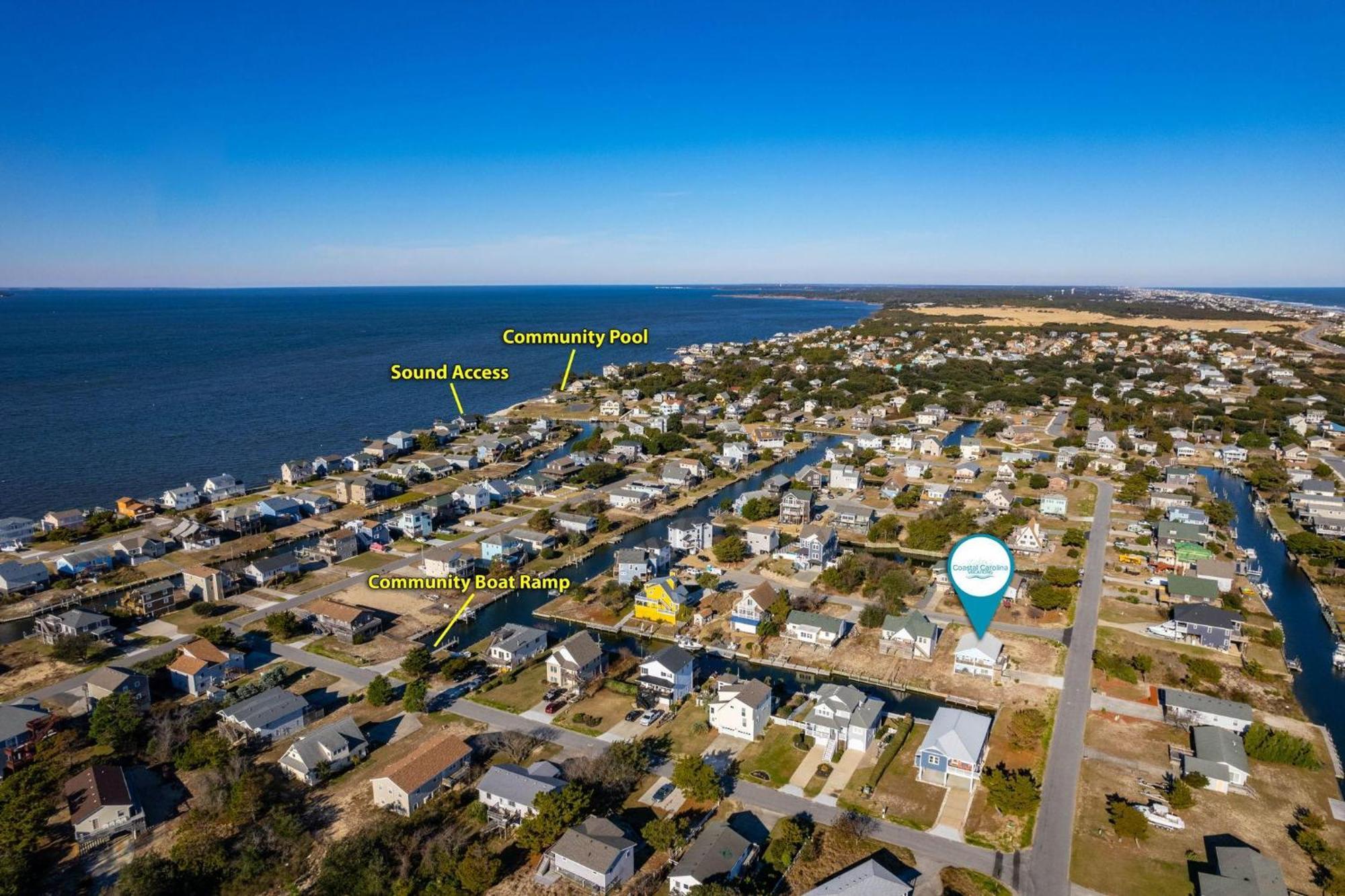 Onhc101a Blue Water House Nags Head