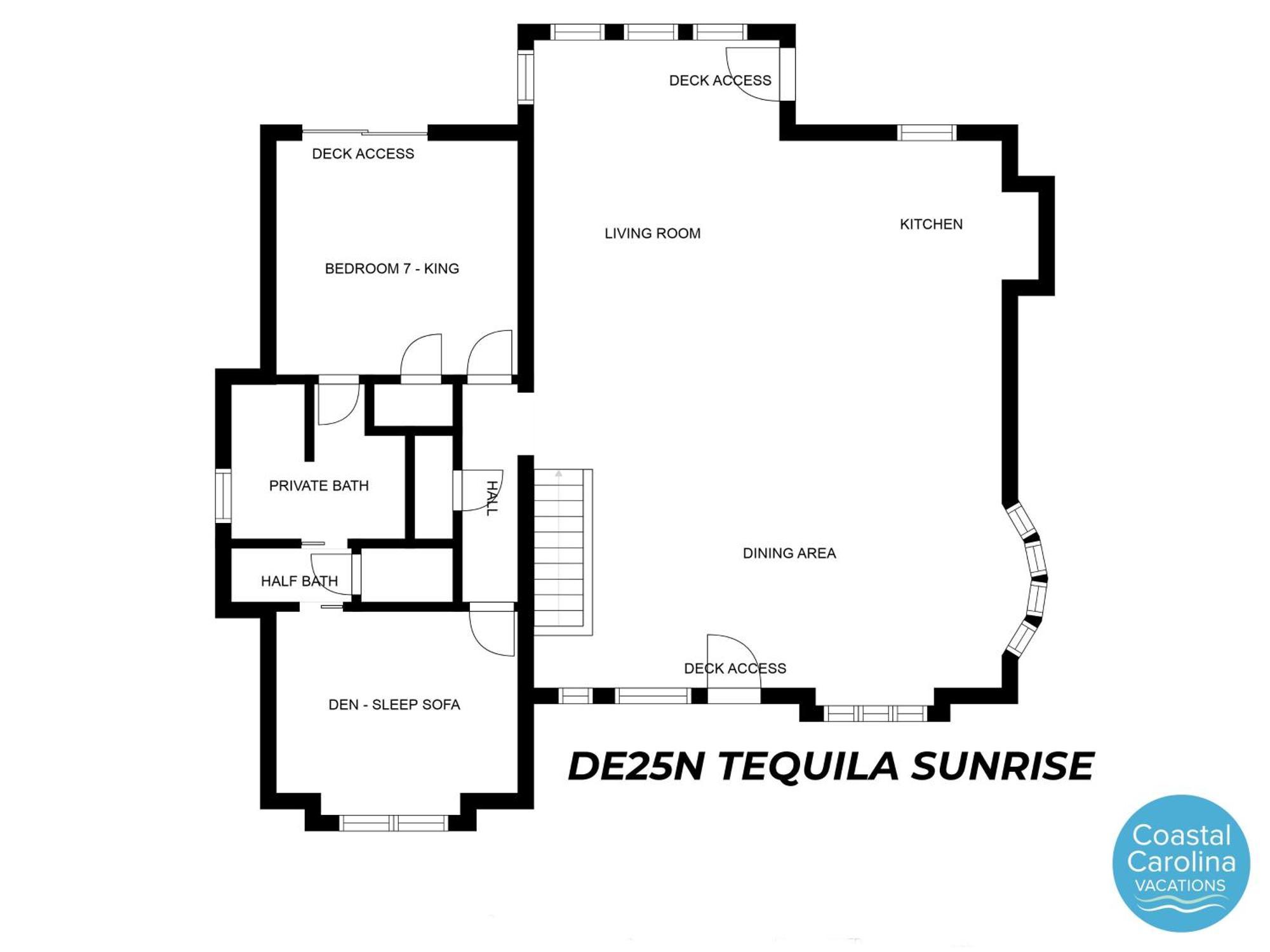 Holiday home De25n Tequila Sunrise *