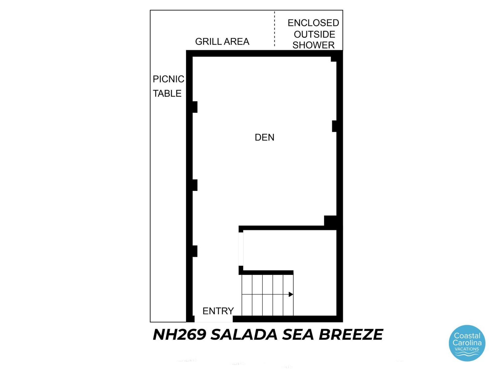 Holiday home Nh269 Salada Sea Breeze
